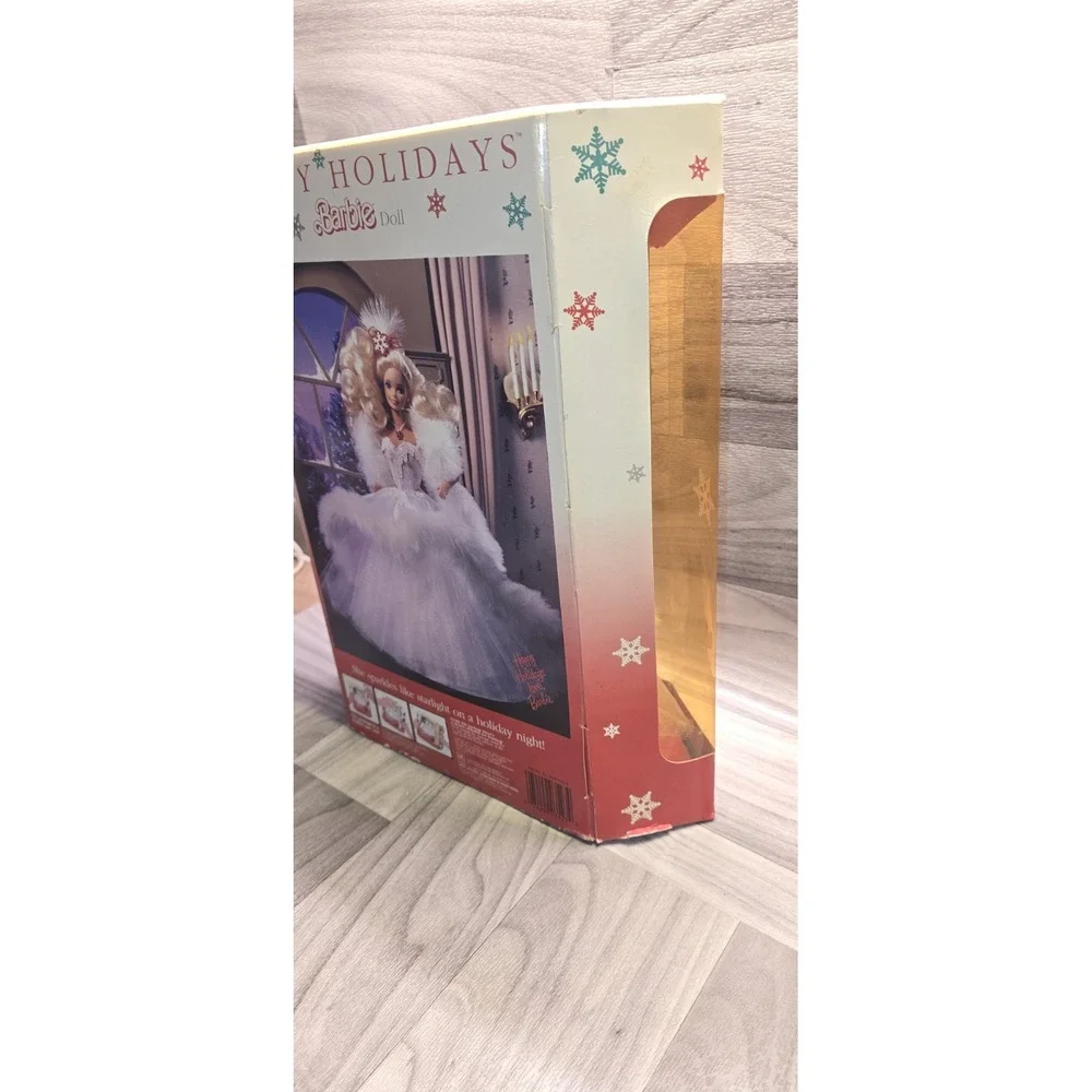 Beautiful Vintage Happy Holidays Barbie 1989 Edition